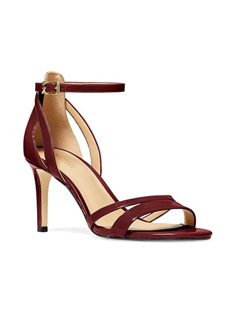 michael michael kors kimberly patent leather sandal|kimberly patent sandals.